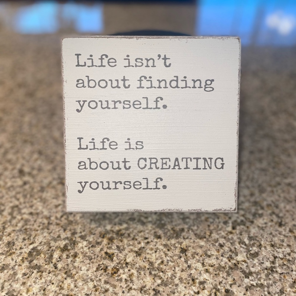 ⭐️3/$20⭐️ Wood Block Table or Wall Decor